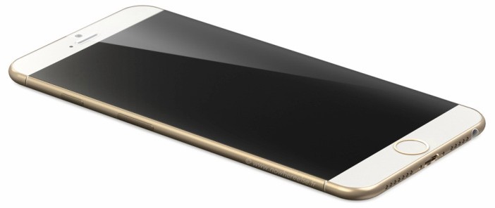 iphone 6 guld mockup