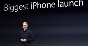 Tim Cock iphone 6 lancering 2014