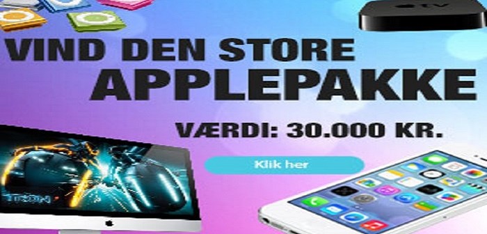 Apple konkurrencer - Vind præmier for 30.000 kr.